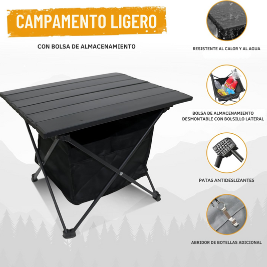 MESA PLEGABLE DE ALUMINIO